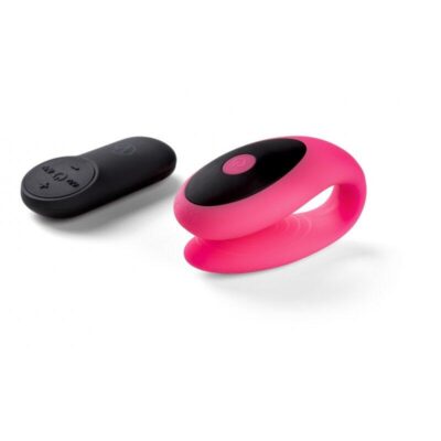 Vibratore di Coppia Ricaricabile in Silicone E12 – Rosa