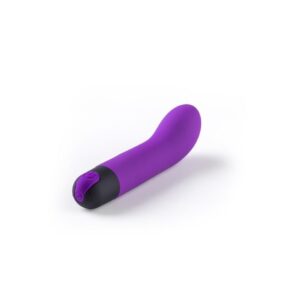 Vibratore Punto G Ricaricabile in Silicone V4 – Viola