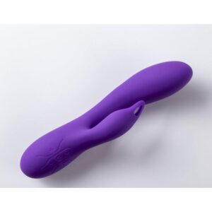 Vibratore Rabbit Ricaricabile in Silicone V2 – Viola