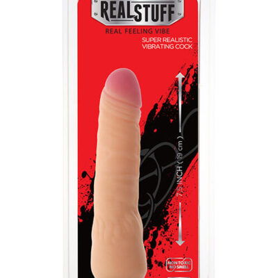 Realstuff 8 Pollici Vibratore Flesh