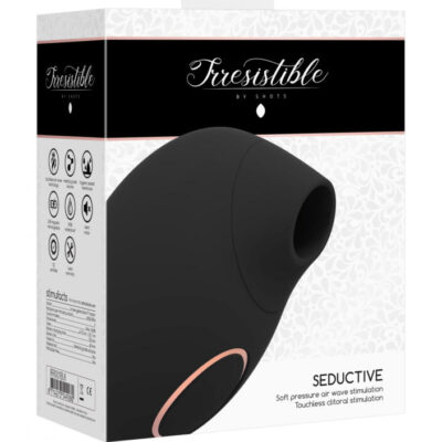 Vibratore Succhia Clitoride Seducente – Nero