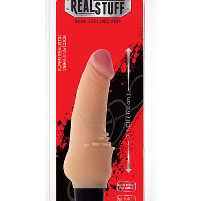 Realstuff 7 Pollici Vibratore Flesh