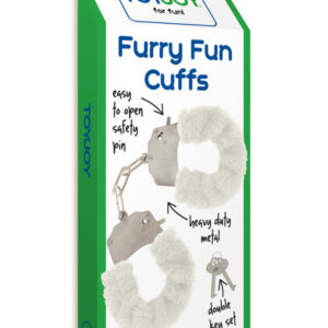 Furry Fun Cuffs White