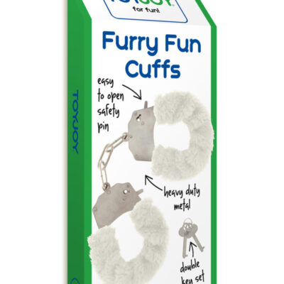 Furry Fun Cuffs White