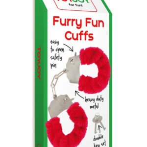 Furry Fun Cuffs Red