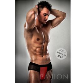 LINGERIE UOMO PASSION ROSSO / NERO JOCKSTRAP